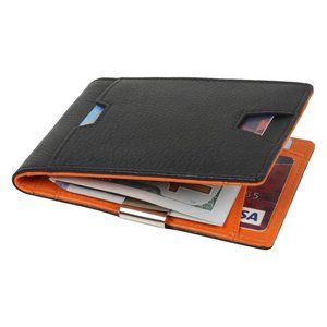 Minimalist Front Pocket with Money Clip, RFID Holder